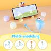 CERF ROUGE Cute Suction Cup Night Light - Flexible Tripod Design | Mini Portable Bendable LED Lamp | DIY Decor for Bedroom, Bathroom, Kitchen & Corridor - Ideal Nursery & Kids Room Accessory view 2