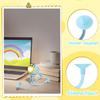 CERF ROUGE Cute Suction Cup Night Light - Flexible Tripod Design | Mini Portable Bendable LED Lamp | DIY Decor for Bedroom, Bathroom, Kitchen & Corridor - Ideal Nursery & Kids Room Accessory view 4