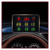 Car Electronics P16 Head Up Display Hud Obd2 Temperature Car KM/h MPH Turbo Boost Pressure Speed Projector On The Windshield for Car HUD view 1