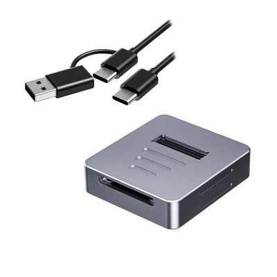 QIEIEI Highly Speed NVMe Solid Drives Enclosure Adapter NVMe Reader Docking Station for Laptop Hard Drives Reader Converters