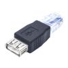 QIEIEI 2pcs Ethernet to USB Adapter USB to Ethernet Adapter,RJ45 Ethernet Male to USB Female Converters for ADSL Modem, Routers view 4