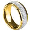 Gold Sliver Ceramic T5577 Chip Ring for Rewritable Clone 125kHz Access KeyCard,Women and Men Finger Fit Ring (Gold(Sliver), 11) view 1