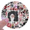 100Pcs Cool Trendy Y2K Stickers for Water Bottle Funny Waterproof Sticker for Teens Adults Vinyl Decals for Laptop Skateboard Party Supplies view 2