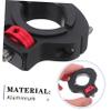 BESPORTBLE Action Camera Handlebar Clamp Bracket Versatile Mount for Bars Supports Cameras Tire Pressure Gauges Lightweight Design for Easy Outdoor Use view 3