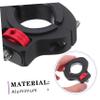 Anneome Action Camera Handlebar Clamp Mount Bike Sports Camera Bracket Clamp for Bars view 3