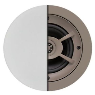 C606 Protege Ceiling Speakers Pair with 6.5" Polypropylene Woofers & 3/4" Soft-Dome Tweeters
