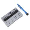 20 in 1 Miniature Accuracy Set for Phones, Computers, Watches, Laptops Professional Repair Kit with Metal Drill Bits and Ergonomic Handle view 2