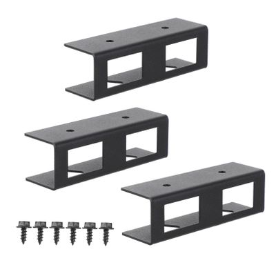 Angoily 1Set Under Desk Laptop Holder Rack Black Laptop Storage Stand for Study Room Supplies Compact Design Space Saving Organizer for Tablets and Notebooks Easy Installation