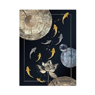 Wall art,breaker box decor,Decorative Fuse Box Covers Breaker Box Decorative Cover Sticker Self-Adhesive Electric Panel Cover Decorative Corridor Entrance Hanging Paintings(Picture color I,40 cm*70 cm