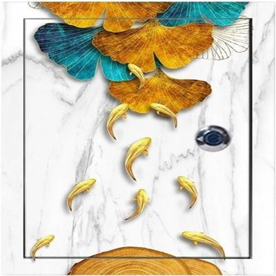 Wall art,breaker box decor,Decorative Fuse Box Covers Breaker Box Decorative Cover Sticker Self-Adhesive Electric Panel Cover Decorative Corridor Entrance Hanging Paintings(Picture color B,27 cm*32 cm
