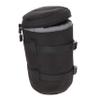 Angoily Camera Lens Case for DSLR Thick Padded Lens Pouch Adjustable Strap Compatible Travel Storage for Photographers Black Neoprene Design view 1