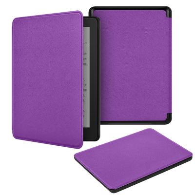 Akacy Cross Pattern case for New 6.0-inch Kindle Paperwhite(5th6th7th gen - 2012/2013/2015 Release) - Lightweight Shell PU Leather case with auto Sleep/Wake (10)
