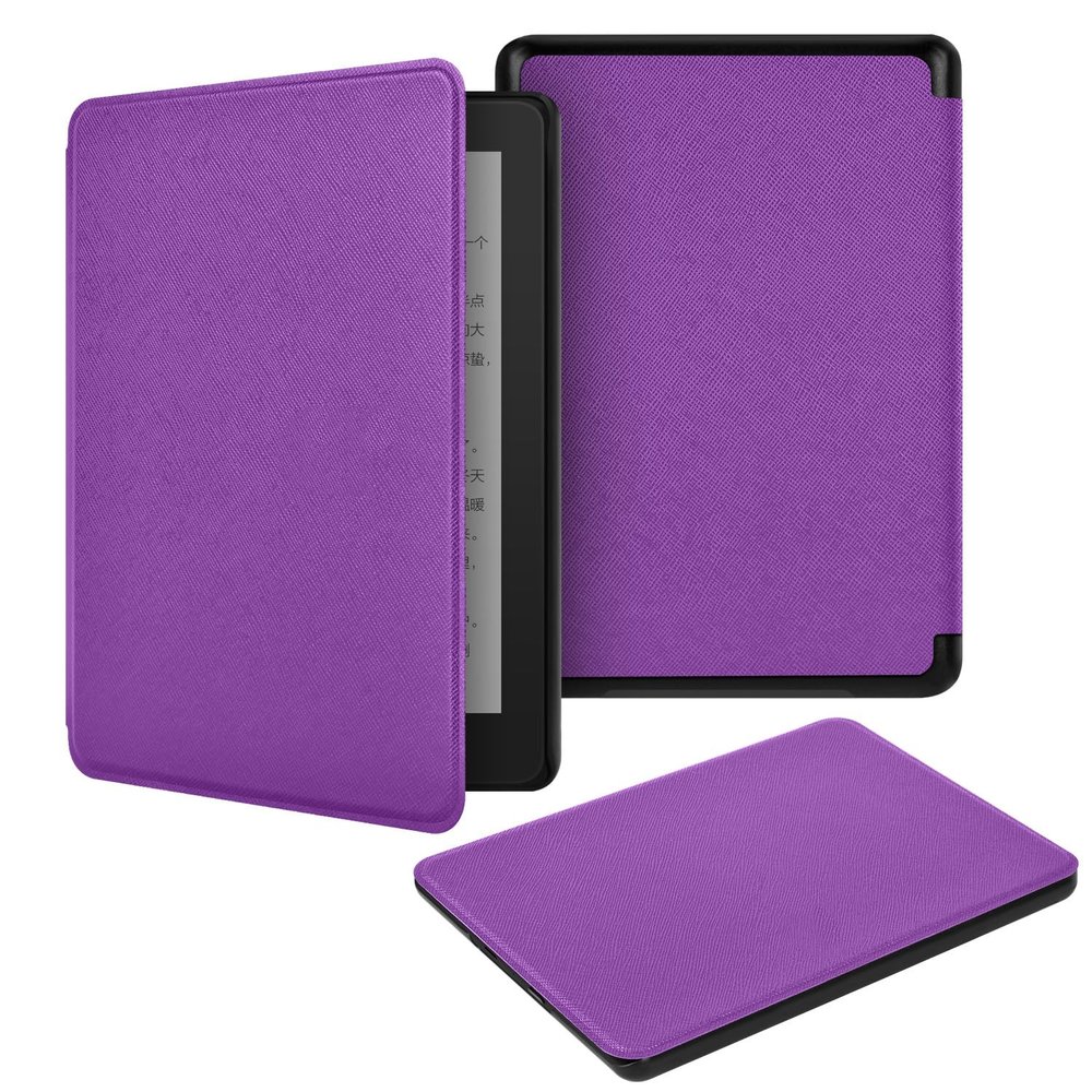 Akacy Cross Pattern case for New 6.0-inch Kindle Paperwhite(5th6th7th gen - 2012/2013/2015 Release) - Lightweight Shell PU Leather case with auto Sleep/Wake (10)
