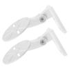 DOITOOL 2pcs Indoor Camera Bracket Mount No-Drill Wall Mounting Rack for Camera Easy Install view 1