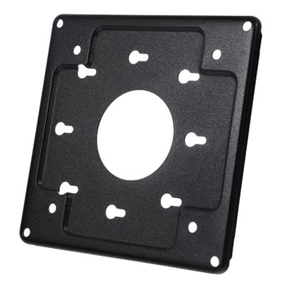 DIYEAH 1Set Mounting Plate for Mini PC Monitor Bracket Sturdy Back Mounting Rack for Easy Installation and Disassembly for Desktop Use