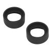 Acouto 2 Pcs Rubber Microscope Eyepiece Eyeshields Flat Angle for 40-42mm Interfaces, Comfortable Clear view 4