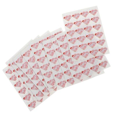 0pcs Self Adhesive Photo Corners for Scrapbooking DIY Projects Heart Pattern Stickers for Albums Journals and Wall Art Decor Convenient Removal Versatile Use
