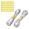 Wrap-It Storage Cinch Straps - 8" (6-Pack) Limelight - Cord Keeper Wraps for Appliances and Home Office Cable Management view 1