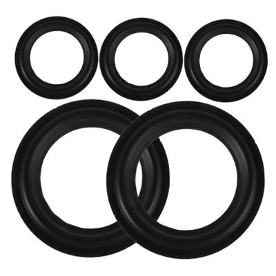 BESPORTBLE 5pcs Rubber Speaker Repair Kit Surround Rings for DIY Professional Use Durable Weather Resistant Accessories for Enhanced Sound Clarity and Longevity
