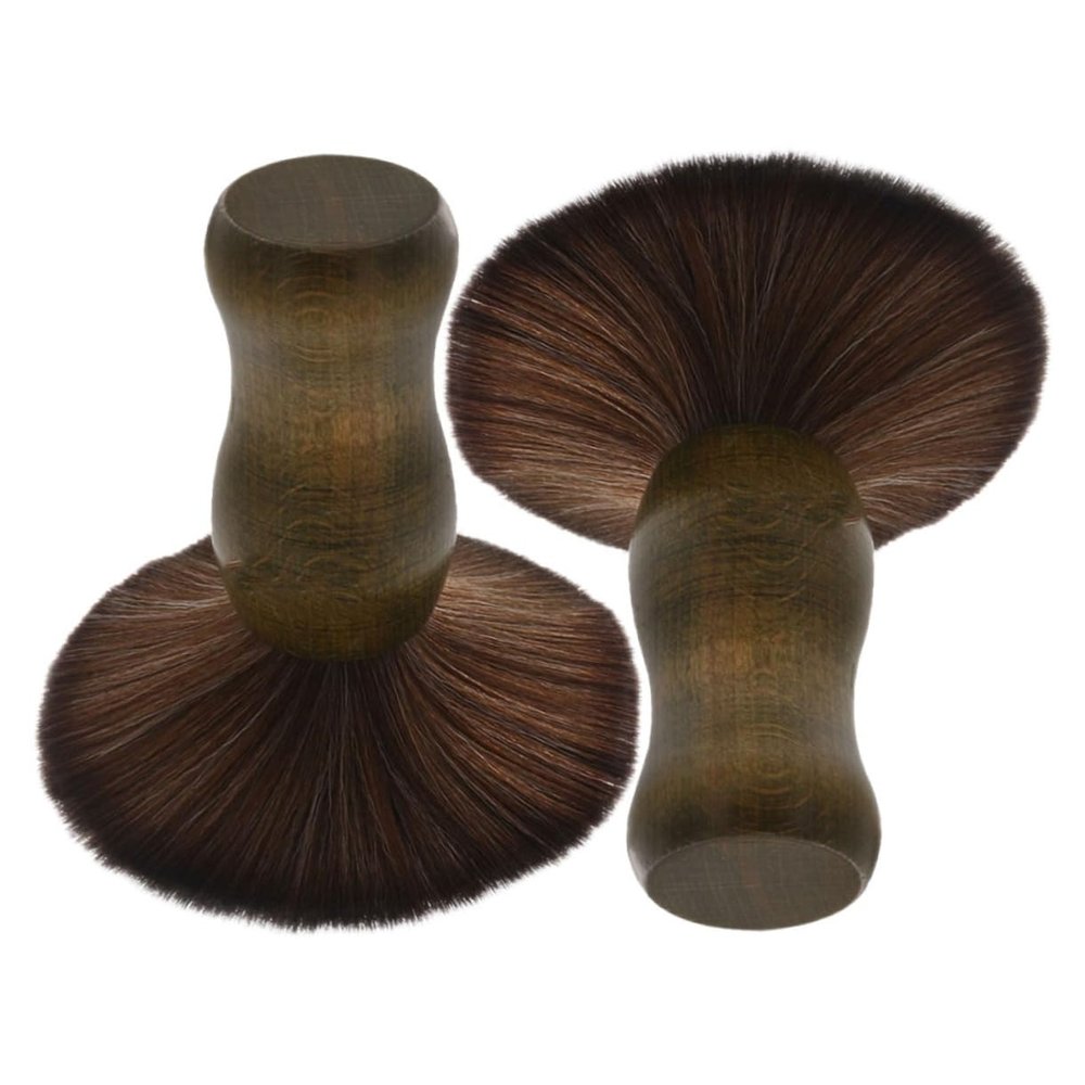 CAXUSD 2pcs Vinyl Record Cleaning Brush Anti-Static Stylus Cleaner with Soft Bristles and Handle for Dust Removal and Record Care