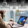 Lenovo ThinkBook 16 G7 Business Laptop, 16 FHD+, AMD Ryzen 7 7735HS, 16GB DDR5, 512GB NVMe, WiFi 6E + BT, Backlit KB, Fingerprint Reader, HD Webcam, Win 11 Pro view 3