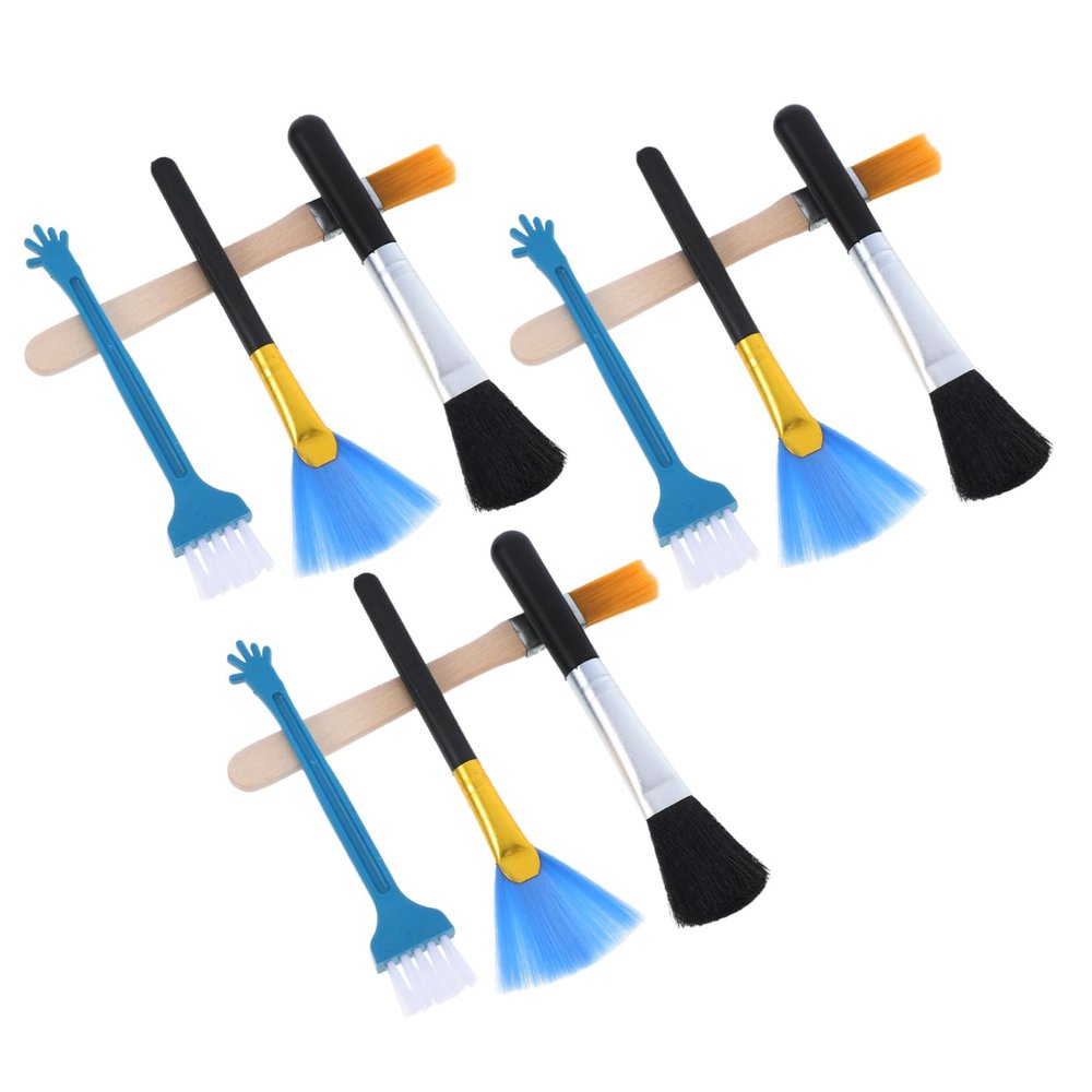 balacoo 20pcs Enhanced Precision Cleaning Keyboard Cleaning Brushes Key Machine Brush for Gamers and Students