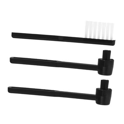 Toddmomy 3pcs Vinyl Brush for Records Static Turntable Needle Cleaner with Bristles for Effortless Stylus Maintenance Compact Hanging Design for Easy Storage and Access
