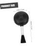 Alipis 2pcs Air Blower and Soft Brush Set Camera Lens Tool Squeeze Bulb for Dust Removal for Cleaning Electronics and Photography Equipment view 2
