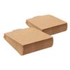 SOPOTUTU 100pcs Kraft Paper CD Sleeves Envelopes for CD Dvd Storage Retro Style Media Storage Sleeves Brown Cardboard Packaging for Cards Documents Ample Supply for Bulk Needs view 1