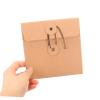 DOITOOL 10Pcs Kraft Paper CD Dvd Sleeves Envelopes for Disc Storage Paper Cases for Organizing and Dvds and Music Lovers view 3