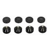 4 Set Speaker Spikes Floor Protector Metal Speaker Isolation Stand Feet Pad for Home view 2