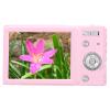 4K 50MP Digital Camera with 16x Digital Zoom, 2.8 Inch LCD Screen, Anti Shake, Autofocus, Retro Compact Design, Built in Flash for Travel Photography (Pink) view 3