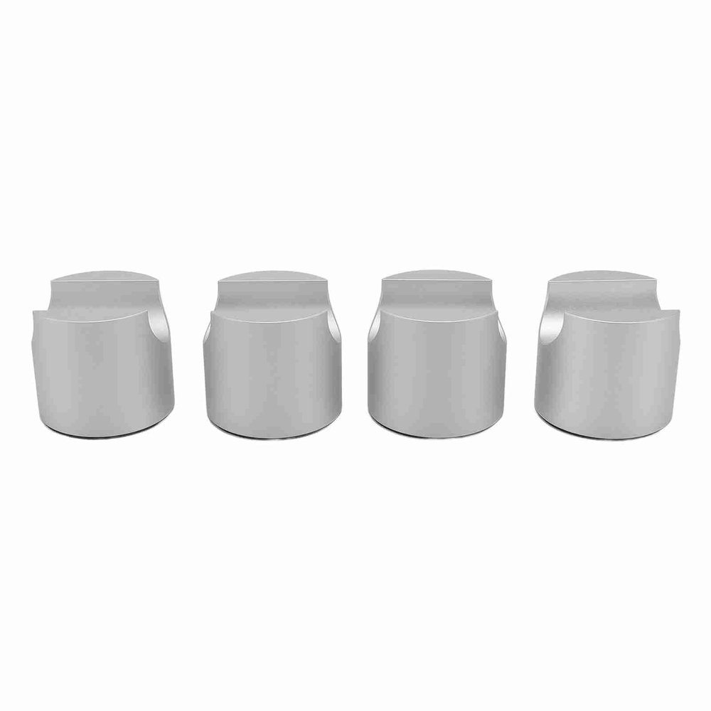 4PCS HiFi Cable Clamp Power Speaker Cable Riser Aluminum Alloy Bracket Stabilizer for Stereo Equipment (FUZHUI1gc-12)