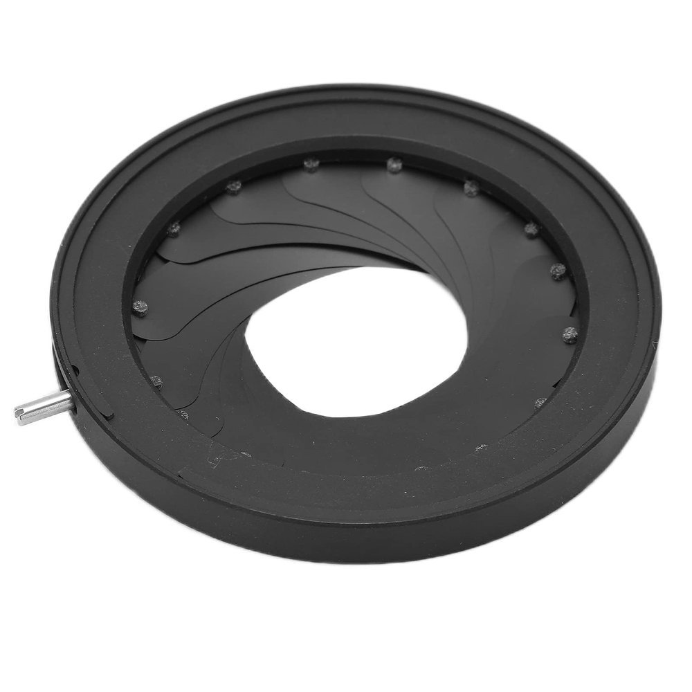 SK44 Iris Diaphragm Aperture Diaphragm 2 44mm Variable Manual Industrial Optical Module Sturdy Durable Aluminum Alloy Material for s Cameras Optical Platforms
