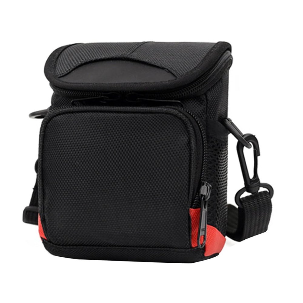 Uonlytech Portable Camera Bag for Long Lens and DV Crossbody Shoulder Storage Pouch for Digital Cameras Waterproof Design Lightweight Black
