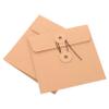 DOITOOL 10Pcs Kraft Paper CD Sleeves Dvd Packaging Bags for Storage Paper Envelopes for and Dvds Tear Resistant Design for Organizing Music and Movies view 1
