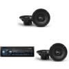Alpine UTE-73BT Bluetooth Multimedia Receiver (Does Not Play CDs) with (2) & DM-65-G 6.5" Coaxial Bundle view 1