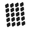 POPETPOP 20 Pcs USB Male Dustproof Plug Protector Caps USB Port Cover for Cable Protection U Disk Stopper Compatible view 1