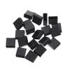 OKUMEYR 20 Pcs USB Male Plug Dust Cover Caps Silicone Protective Sleeve for USB Ports for Cable Protection Prevents Dust and Debris Black view 1