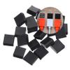 OKUMEYR 20 Pcs USB Male Plug Dust Cover Caps Silicone Protective Sleeve for USB Ports for Cable Protection Prevents Dust and Debris Black view 3