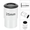 1.25 Inch 25mm Telescope Eyepiece for Moon Sky Planets - Full Coated Optics, Wide Field View, Black Treated for Contrast view 2