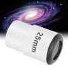 1.25 Inch 25mm Telescope Eyepiece for Moon Sky Planets - Full Coated Optics, Wide Field View, Black Treated for Contrast view 4