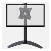 ADBWEKKF LCD-T600 10"-27" Big Base 400mm High VESA 50X50 75X75 100X100 Touch Screen LCD Monitor Arm Shelf Desktop Bracket Quick Release view 1