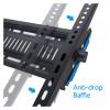 ADBWEKKF LED LCD TV Wall Mount Bracket Tilt Adjustable Strengthen TV Support for 43''-75'' Load Up to 70kg VESA 600 * 400(PTS002T-1) view 4