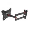 ADBWEKKF 35KG Adjustable 14-42 Inch TV Wall Mount Bracket Flat Panel TV Frame Support 15 Degrees Tilt with Level for LCD LED Monitor Flat view 4