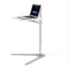 ADBWEKKF Movable UP-8T Aluminum 7-20 Inch Laptop Floor Stand Height Adjustable Bedside Lapdesk Sofa Desk for Tablet PC Notebook Tea Table(Silver) view 2