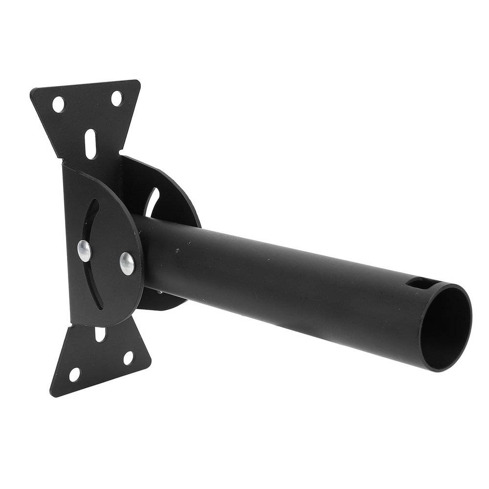 Eujgoov Outdoor Stainless Steel Adjustable Antenna Mount Pole Bracket for Wall Eave Roof, Easy Installation for Home Satellite TV Reception (Straight)