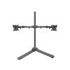 (400mm) K2-240 Desktop Stand Full Motion 360 Degree Steel Dual Monitor Holder 10"-27" clamp Base Monitor Mount Arm Load 15kg view 1