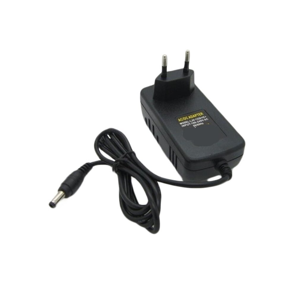 TJWZSAST 2M Cable 6.5ft DC 12v 2A Power Adapter(12V 2A EU 2M Cable)