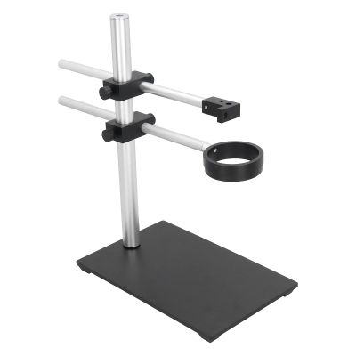 Industrial Camera Microscope USB Digital Base Stand Holder Adjustable Desktop Support Bracket for Visual Inspection and Zooming with Stable Base M3 M6 Screws Included